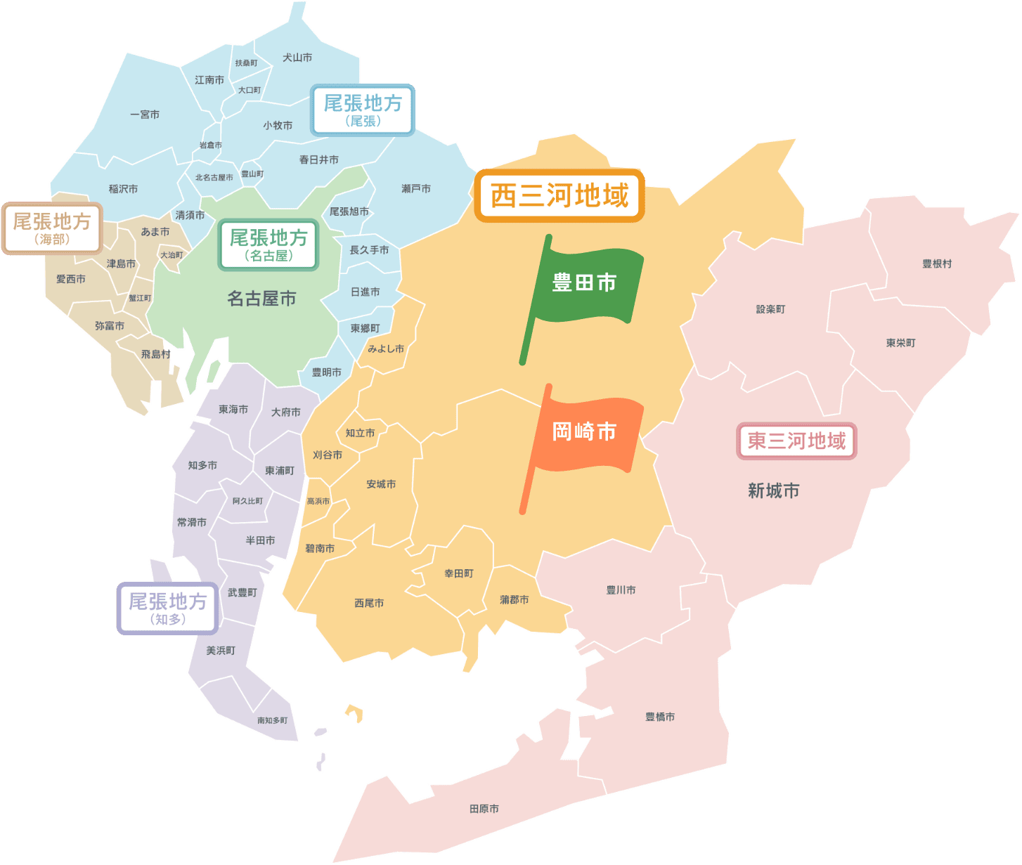 西三河 地図