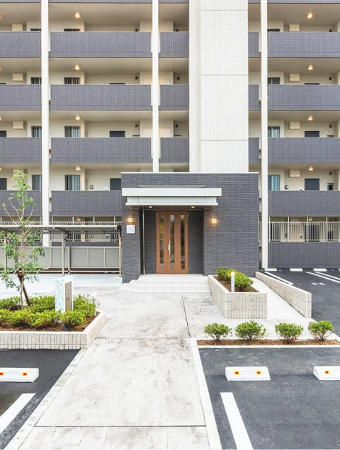 ミユキ商事 マイプレシャス マンション 北側エントランス アプローチ