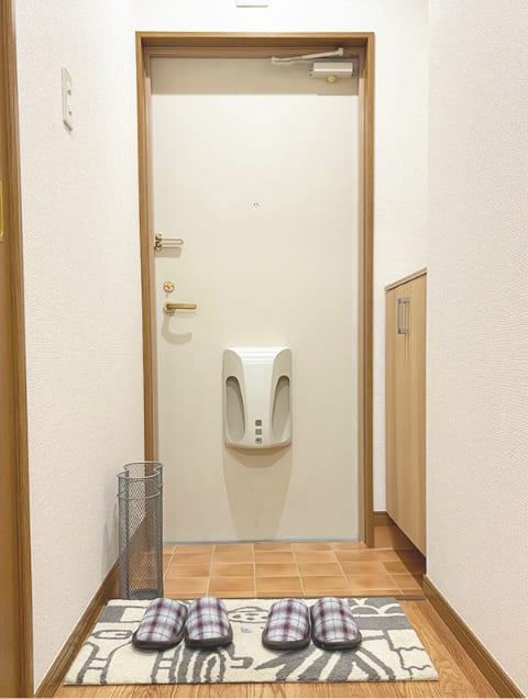 ミユキ商事 ヴィラ葵 アパート 玄関